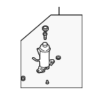 GA2G3269XA - Steering: Tank for Mazda: 626, MX-6 Image