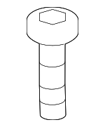 545533R000 - Suspension: Lower Ball Joint Bolt for Hyundai: Azera, Elantra, Elantra GT, Santa Fe, Santa Fe Sport, Santa Fe XL, Sonata, Tucson, Veloster, Veloster N Image