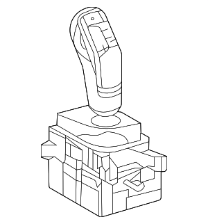 33550WAA01 - : Automatic Transmission Shift Lever for Toyota Image