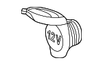 85535WAA01 - Body: Power Outlet Cap for Toyota: GR Supra Image