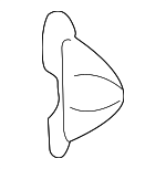 84106821 - Body: Rear Body Panel Bracket for Chevrolet: Blazer Image