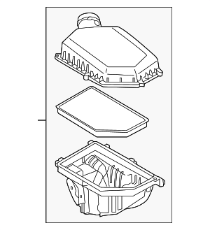 31460037 - : Air Cleaner Assembly for Volvo: S60 Image