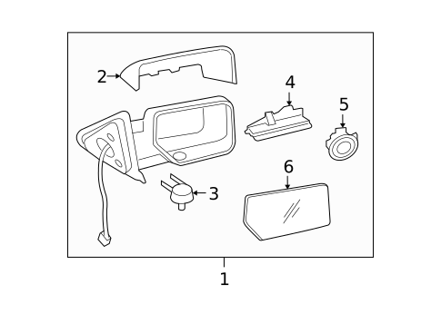 Outside Mirrors for 2009 Ford Expedition #0