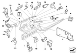 41117167020 - Bodywork: Bracket, Wash Water Container Top for BMW Image