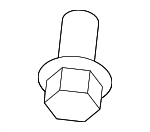 WHT004314 - Electrical: Alternator Bolt for Volkswagen: Routan Image