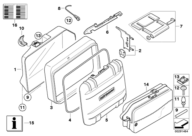 46549457451 - : Gasket, Case Lid for BMW-Motorrad Image