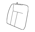 1CM951J3AA - : Seat Back for Mitsubishi: Raider Image