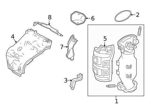 Exhaust Manifold for 2020 Lexus NX300 #0