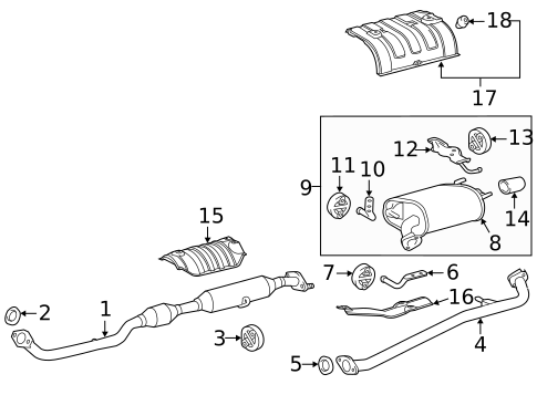 Gaskets & Sealing Systems for 2013 Toyota Camry #0