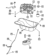 68745338AA - 2.0L Gas; Engine: Balance With Oil Pump Shaft Package for Mopar Image