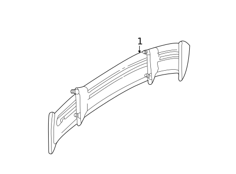 Spoiler for 2001 Dodge Intrepid #0