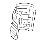 255870H010 - Exhaust: Heat Shield for Scion: tC | Toyota: Camry, Highlander, RAV4, Solara Image