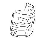 255860H010 - Exhaust: Heat Shield for Scion: tC | Toyota: Camry, Highlander, RAV4, Solara Image