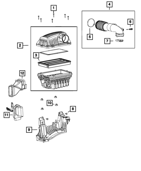 Air Cleaner for 2026 Ram 1500 #2