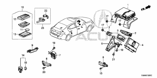 Smart Unit (1) for 2015 Acura ILX #0