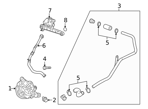 Emission Components for 2009 Pontiac G5 #1