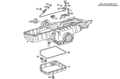 4MATIC&reg; Front Axle Drive for 1993 Mercedes-Benz 300TE #0