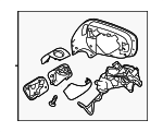 91036FL884 - : Mirror Assembly for Subaru: Crosstrek Image