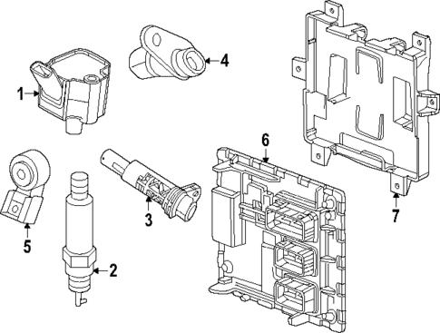 Ignition System for 2025 Chevrolet Equinox #0