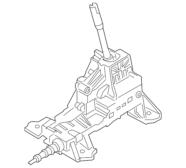 25168483098 - 2016-2019 BMW X1 Shift Control Cable (25-16-8
