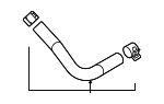 25421AO000 - Cooling System: Inlet Hose for Kia: Niro EV Image