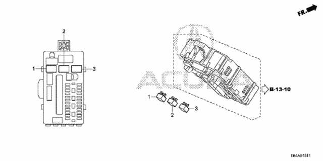 Control Unit (Cabin) (2) for 2013 Acura TL #0