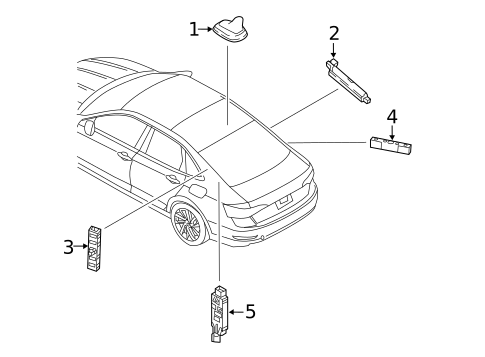 Antenna & Radio for 2025 Volkswagen Jetta #2