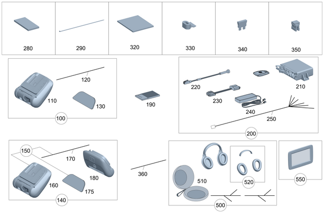 2138204404 - Electronics and Telematics: Electrical Wiring Harness for Mercedes-Benz: C350e, C400, C450 AMG, C63 AMG, CLS450, CLS53 AMG, E300, E350, E400, E43 AMG, E450, E53 AMG, E63 AMG S, GLC300, GLC43 AMG, GLC63 AMG, GLC63 AMG S, GLE350, GLE450, GLE450e, GLE53 AMG, GLE580, GLE63 AMG S, GLS450, GLS580, GLS63 AMG, Maybach GLS600, Maybach S550, Maybach S560, Maybach S600, Maybach S650, S450, S550, S550e, S560, S600, S63 AMG, S65 AMG Image