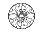 4261102Q61 - : Wheel Disc 16 Inch for Toyota: Corolla Image