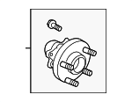 402024GE0A - Driveline &amp; Axles: Wheel Bearing And Hub Assembly for Infiniti Image