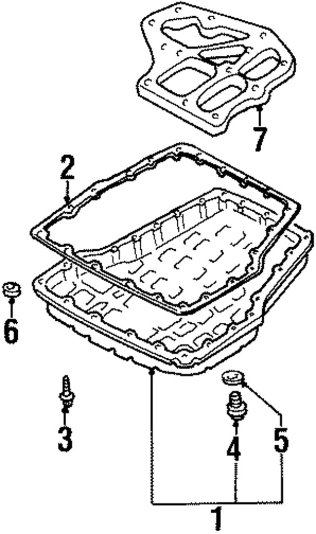 3139080X05 - : Trans Pan for Nissan Image
