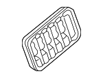 4A0819181A - Body: Vent for Volkswagen: Passat, Touareg Image