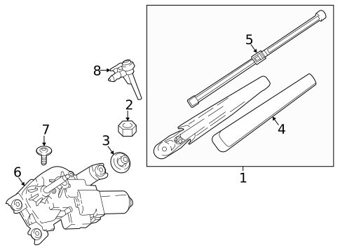 Wiper & Washer Components for 2023 BMW iX #2