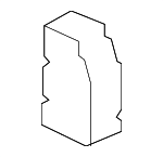 5Q1820577 - HVAC: Holder for Volkswagen: Arteon, e-Golf, Golf, Golf Alltrack, Golf R, Golf SportWagen, GTI, Jetta, Taos, Tiguan Image