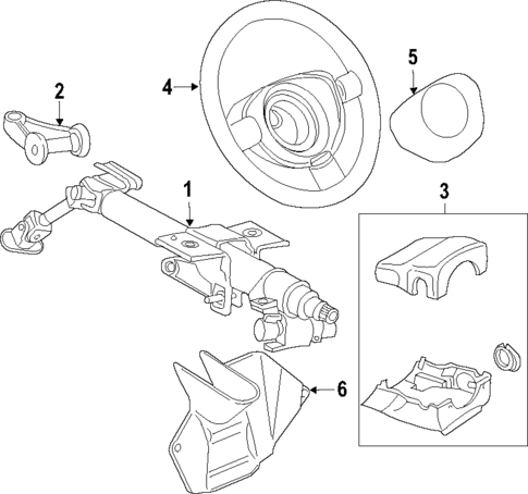 Steering Column for 2003 Audi TT Quattro #0