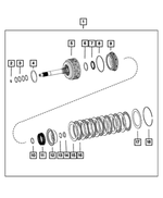 68637534AA - Transmission: Automatic Transmission Clutch Kit for Ram: 3500 Image