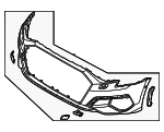 8Y0807065CGRU - Body: Bumper Cover for Audi Image