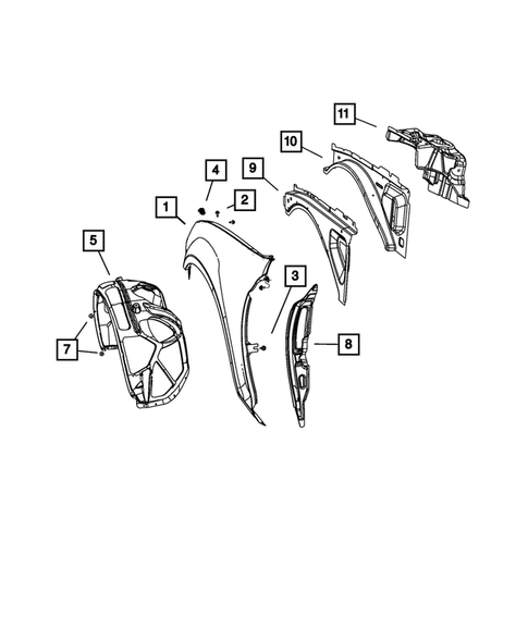 Fenders for 2012 Dodge Charger #0