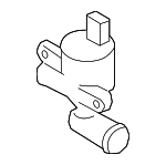 4H0121671D - Cooling System: Solenoid Valve for Audi: A3, A3 Quattro, A4, A4 allroad, A4 Quattro, A5 Quattro, A5 Sportback, A6, A6 Quattro, A7 Quattro, A8 Quattro, allroad, Q3, Q3 Quattro, Q5, Q7, Q8, RS Q8, RS6 Avant, RS7, RS7 Sportback, S3, S6, S7, S8, SQ7, SQ8, TT Quattro, TTS Quattro Image
