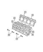 5143397AB - 5.7L Gas; Engine: Cylinder Head for Mopar Image