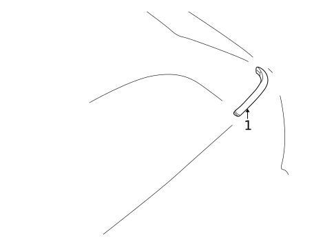 Exterior Trim - Quarter Panel for 2002 BMW Z3 #0