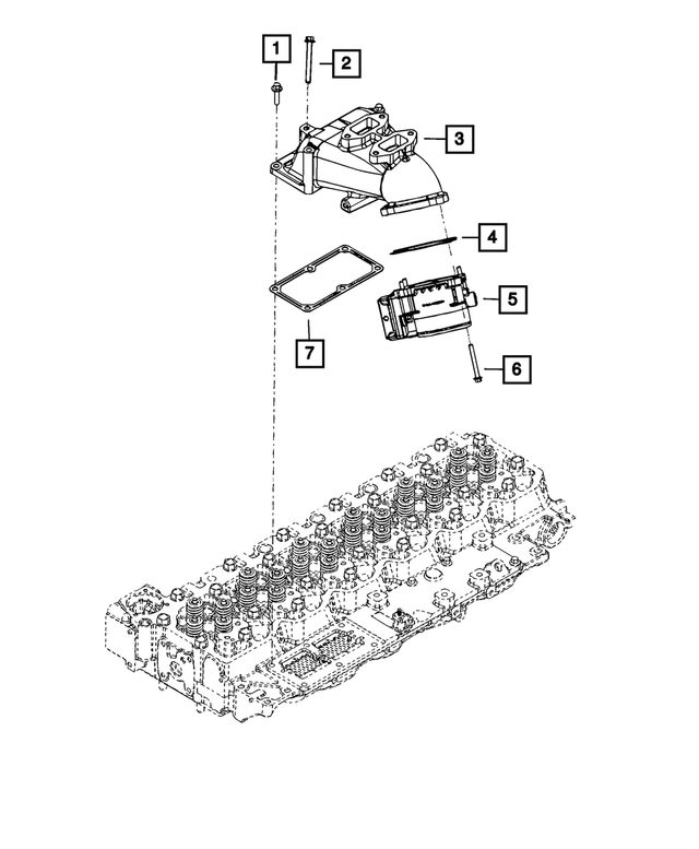 68038158AA - Fuel: Hex Flange Head Bolt, Mounting for Mopar Image image