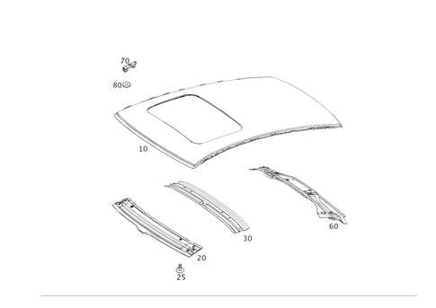 Roof for 2023 Mercedes-Benz AMG GT 43 #0