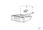 63128354542 - Lighting: Headlight Right for BMW Image