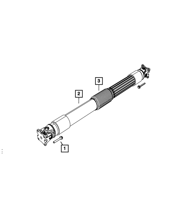 52853466AB - : Drive Shaft for Mopar Image