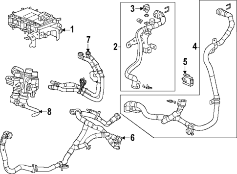 Hoses & Lines for 2025 Chevrolet Equinox EV #1