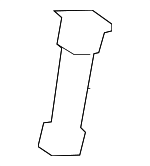 2229700341648R73 - Body: Headrest Guide for Mercedes-Benz Image