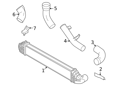 Intercooler for 2013 Volvo XC60 #0