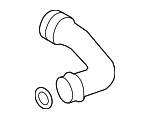 1K0145972 - Belts &amp; Cooling: Inter-cooler Pipe for Volkswagen Image