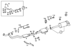 2014902220 - Exhaust System: Exhaust Line for Mercedes-Benz Image